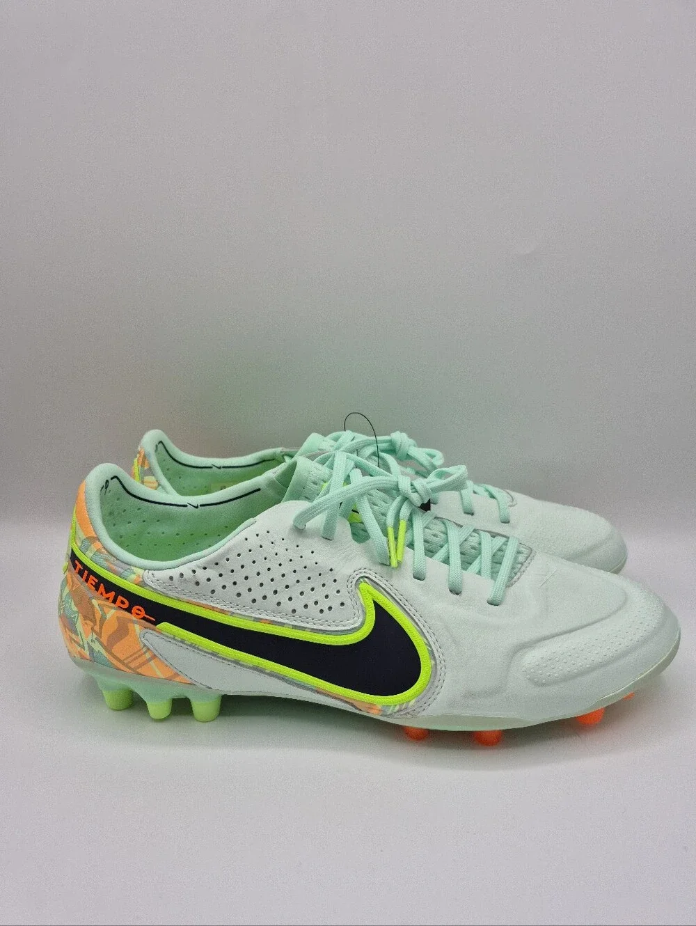 Nike Tiempo Legend 9 Elite AG Pro Bonded Pack Soccer Cleats DB0824-344 Size 8.5